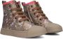 Shoesme gebloemde sneakers brons Meisjes Imitatieleer Bloemen 21 - Thumbnail 1