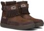 Shoesme Fl24w016 Enkellaarsjes Enkelboots met rits Meisjes Bruin - Thumbnail 1