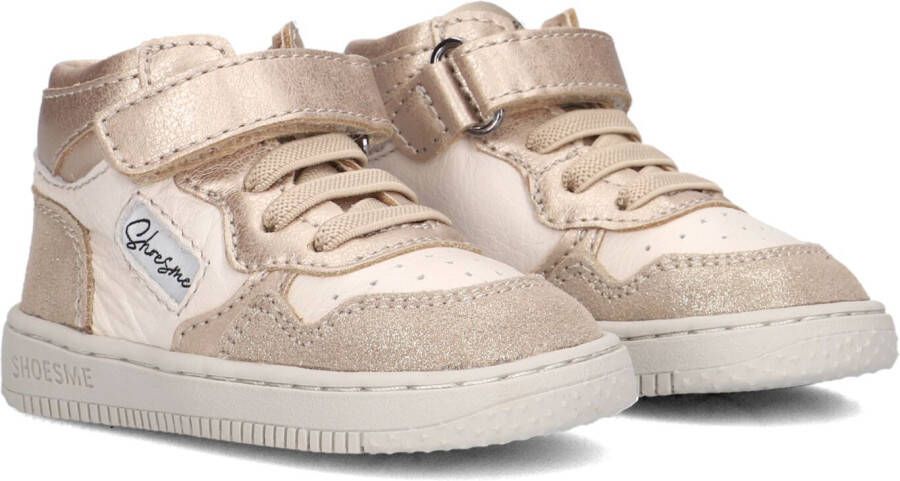 Shoesme leren sneakers goud beige Leer Meerkleurig 19