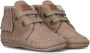 Shoesme Bp24w008 Sneakers Leren Sneaker Unisex Taupe - Thumbnail 1