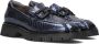 SOFTWAVES Loafers Dames 9.02.07 Maat: 39 5 Materiaal: Leer Kleur: Blauw - Thumbnail 1