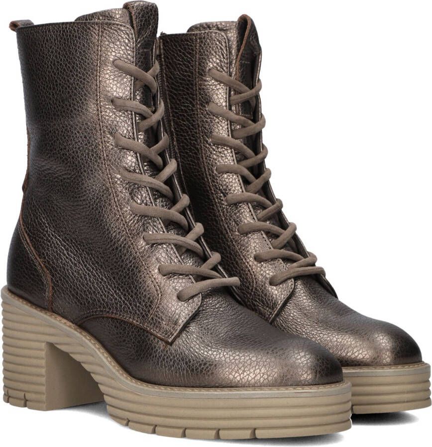 SOFTWAVES Veterboots Dames 8.88.11 Maat: 36 Materiaal: Leer Kleur: Brons