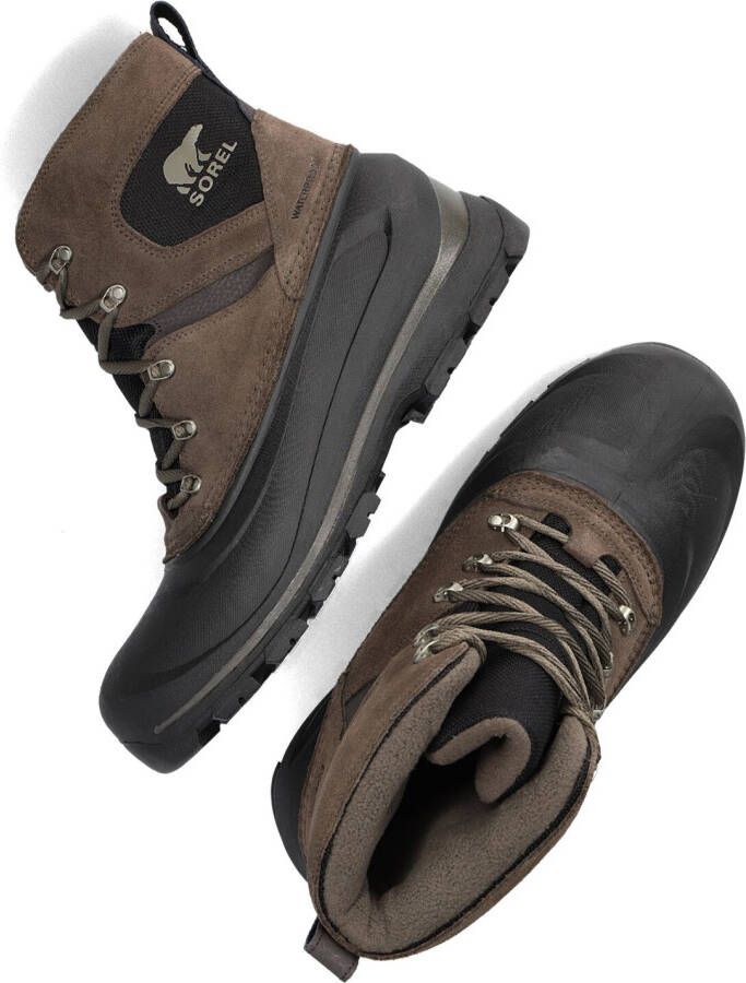 SOREL Veterboots Heren Buxton Lace Wp Maat: 46 Materiaal: Nubuck Kleur: Bruin