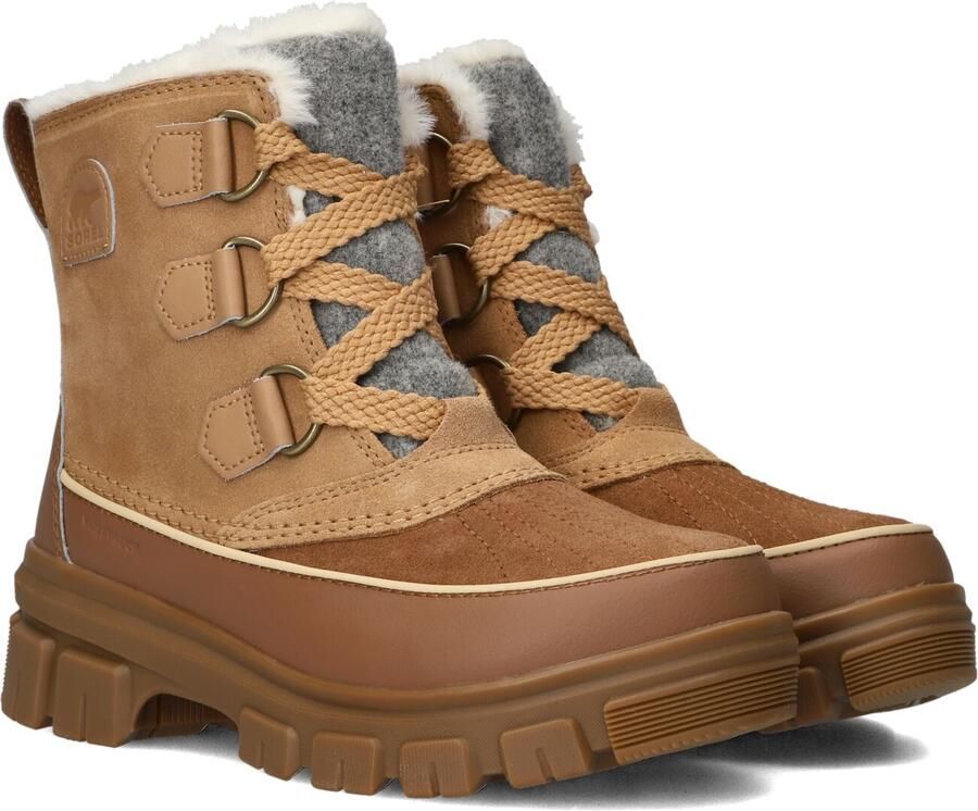 SOREL Laarzen Dames Torino V Wp Maat: 37 Materiaal: Leer Kleur: Bruin