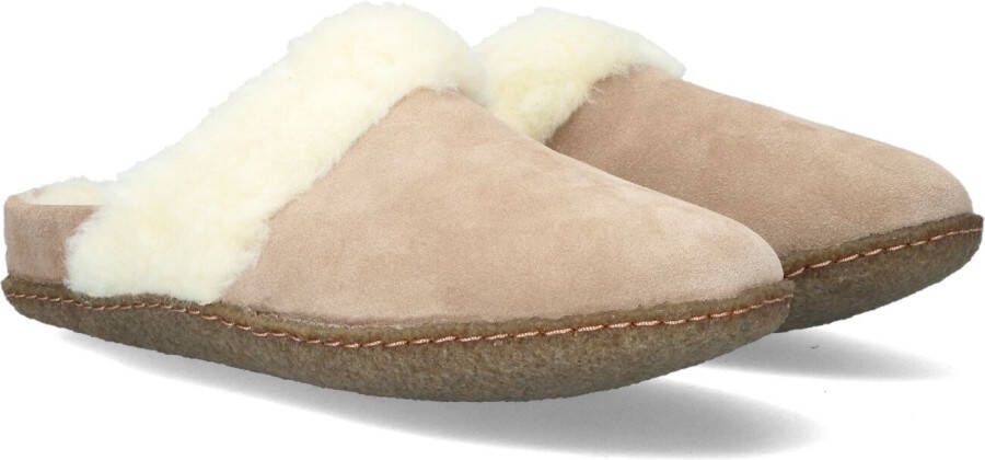 SOREL Pantoffels Dames Nakiska Slide Maat: 36 Materiaal: Textiel Kleur: Taupe