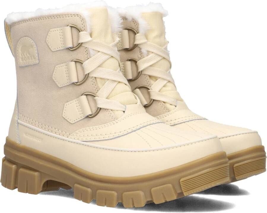 SOREL Snowboots Dames Torino V Wp Maat: 39 Materiaal: Suède Kleur: Creme