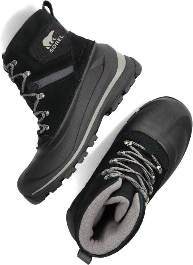 SOREL Veterboots Heren Buxton Lace Wp Maat: 40 5 Materiaal: Nubuck Kleur: Zwart