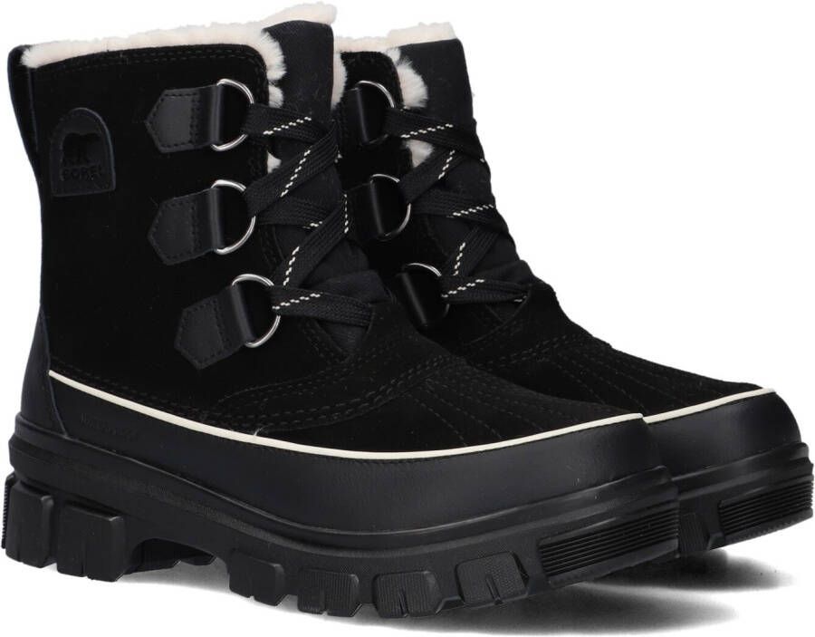 SOREL Snowboots Dames Torino V Wp Maat: 37 5 Materiaal: Suède Kleur: Zwart