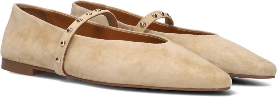 STEFANO LAURAN Ballerina Dames X1417 Maat: 37 Materiaal: Suède Kleur: Beige