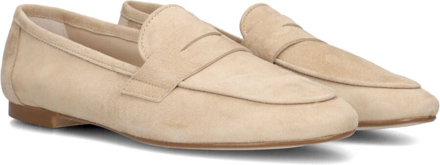 STEFANO LAURAN Loafers Dames Adele Maat: 43 Materiaal: Suède Kleur: Beige