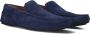 STEFANO LAURAN Mocassins Heren 2 Gesp Bio Slipper Maat: 41 Materiaal: Suède Kleur: Blauw - Thumbnail 1