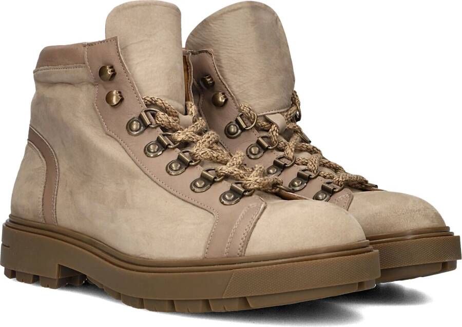 STEFANO LAURAN Veterboots Heren 1561 Maat: 45 Materiaal: Nubuck Kleur: Taupe