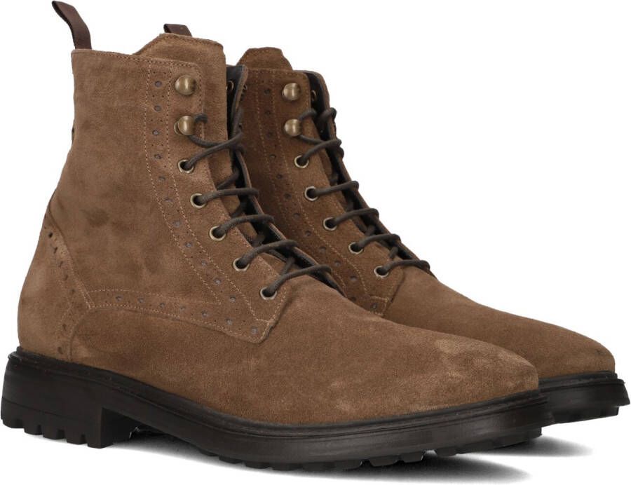 STEFANO LAURAN Veterboots Heren 3551 Maat: 44 Materiaal: Suède Kleur: Taupe