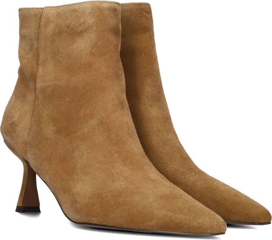 STEFANO LAURAN Enkellaarsjes Dames Botin Maat: 39 Materiaal: Suède Kleur: Camel