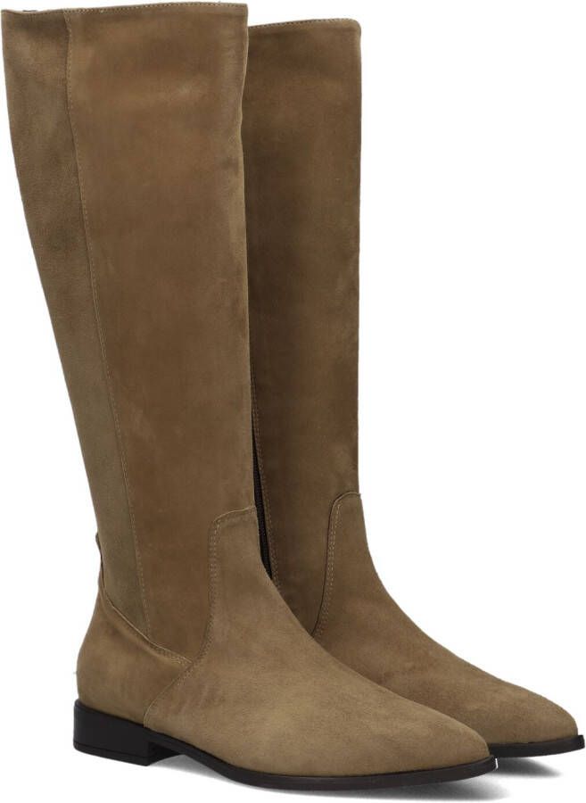STEFANO LAURAN Hoge Laarzen Dames 011-204 Maat: 41 Materiaal: Suède Kleur: Camel
