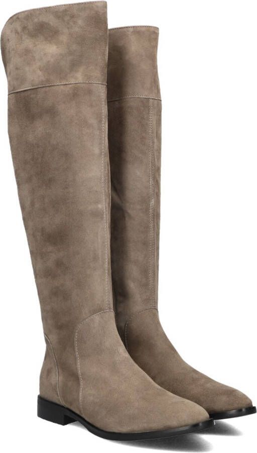 STEFANO LAURAN Hoge Laarzen Dames S3304 Maat: 39 Kleur: Taupe