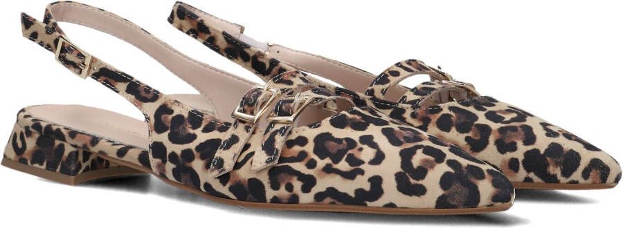 STEFANO LAURAN Slingbacks Dames Marianna Maat: 41 Materiaal: Leer Kleur: Bruin