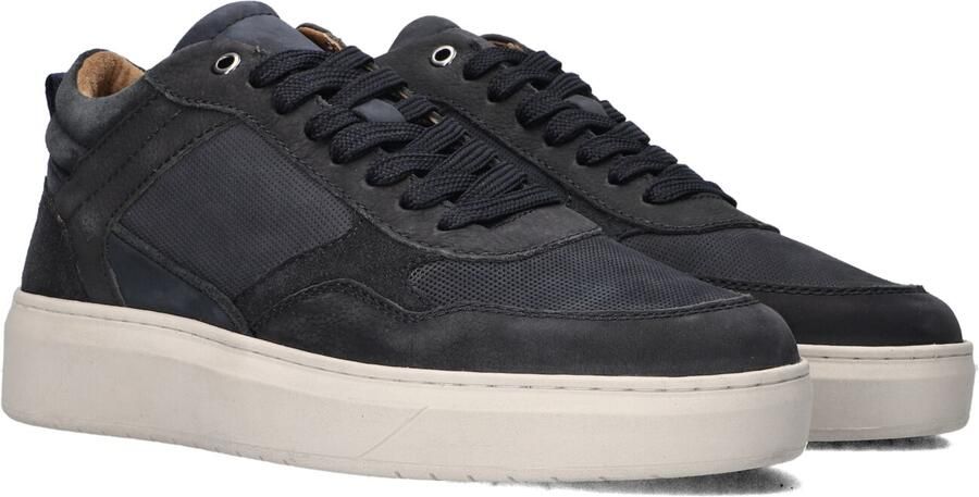 STEFANO LAURAN Lage Sneakers Heren Enzo-65 Maat: 40 Materiaal: Leer Kleur: Blauw