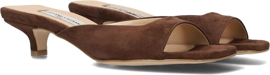 STEFANO LAURAN Muiltjes Dames 62908 Maat: 37 Materiaal: Suède Kleur: Bruin