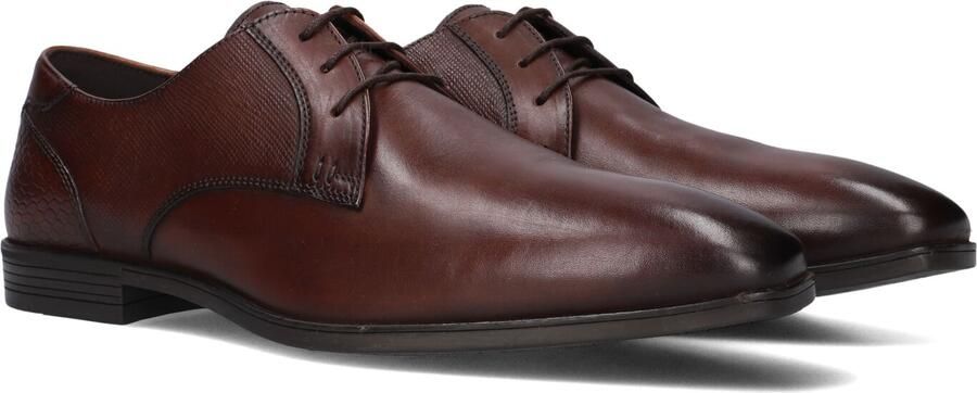 STEFANO LAURAN Nette Schoenen Heren 84708 Maat: 44 Materiaal: Lak Kleur: Cognac