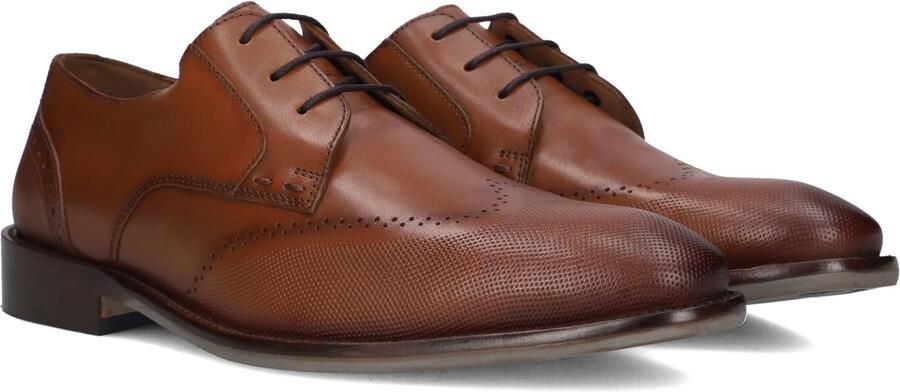 STEFANO LAURAN Nette Schoenen Heren Msh0010098 Maat: 42 Materiaal: Leer Kleur: Cognac