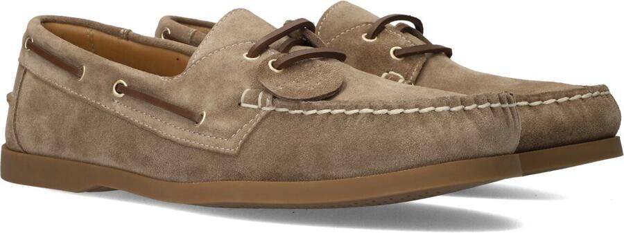 STEFANO LAURAN Veterschoenen Heren 12736 Maat: 40 Materiaal: Suède Kleur: Taupe