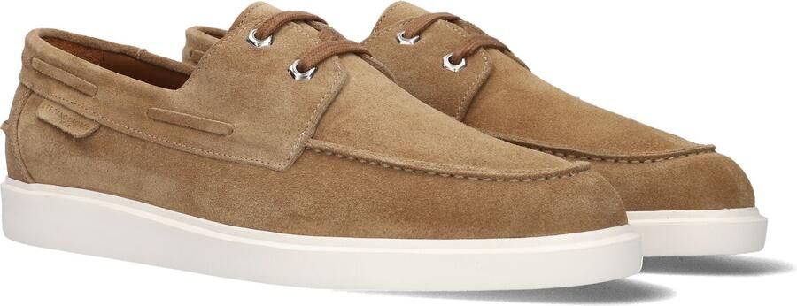 STEFANO LAURAN Veterschoenen Heren Star 11 Maat: 48 Materiaal: Suède Kleur: Camel