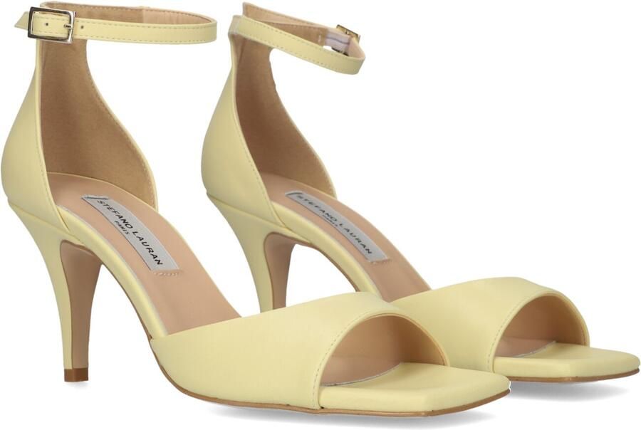 STEFANO LAURAN Hakken Dames 5006 Maat: 43 Materiaal: Leer Kleur: Geel