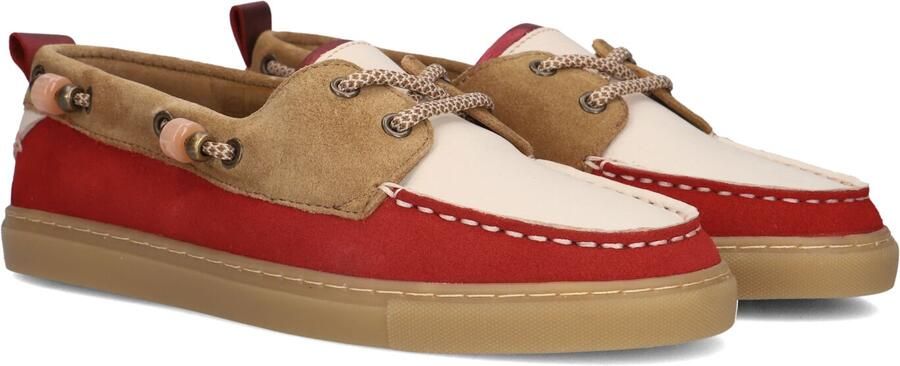 STEFANO LAURAN Instappers Dames Silk-06 Maat: 41 Materiaal: Leer Kleur: Rood