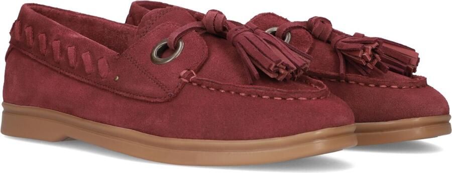 STEFANO LAURAN Instappers Dames Zalama-30 Maat: 39 Materiaal: Suède Kleur: Rood