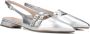 STEFANO LAURAN Slingbacks Dames Marianna Maat: 43 Materiaal: Leer Kleur: Zilver - Thumbnail 1