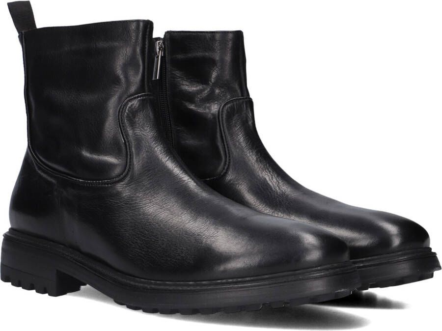 STEFANO LAURAN Enkelboots Heren Pm10 Maat: 45 Materiaal: Leer Kleur: Zwart