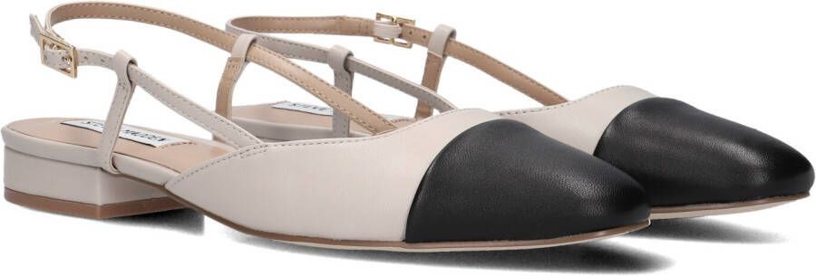 Steve Madden Ballerina's van leer met doornsluiting