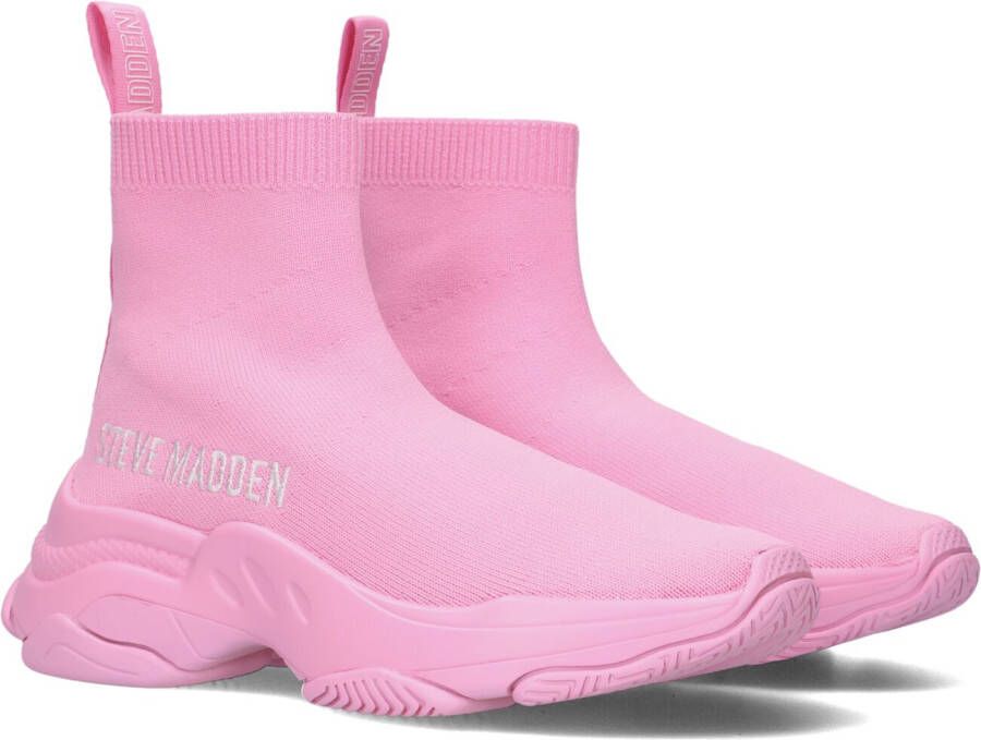 Steve Madden Roze Gebreide Sok Sneakers Pink Dames