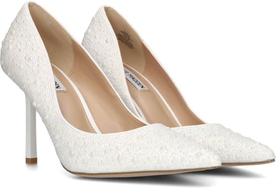 Steve Madden Classie-p Pumps High Heels Schoenen Hoge Hak Dames Wit