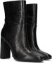 Steve Madden Aisha Enkellaarsjes Enkelboots met rits Dames Zwart - Thumbnail 1