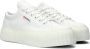 Superga 2631 Str. Platform W-w Lage sneakers Dames Wit - Thumbnail 1