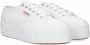 Superga 2790 3d Lettering Lage sneakers Wit - Thumbnail 1