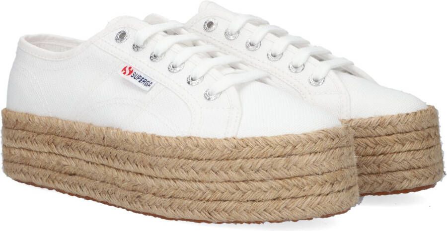 Superga Witte Lage Sneakers 2790 Rope