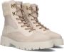 Tango Bee Bold 61 Veterboots Laarzen Met Veters Dames Beige - Thumbnail 1