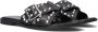 Tango | Mila 31 b black studs cross slipper black sole - Thumbnail 1