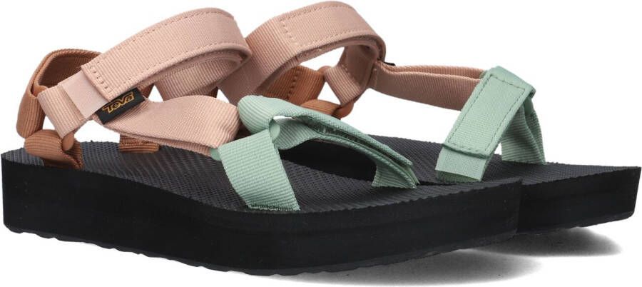 Teva Verstelbare Band Sandaal met Snel Drogende Structuur Multicolor Dames