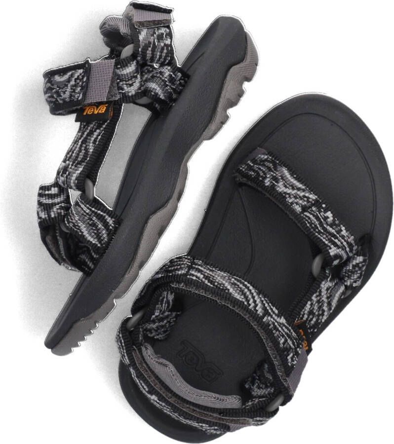 Teva Hurricane XLT 2 sandalen zwart grijs Jongens Meisjes Textiel Meerkleurig 33 34