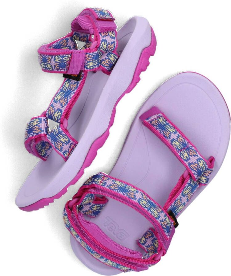 Teva Hurricane XLT 2 Peuter kleuter sandalen roze Paars Meisjes Polyester 22 23