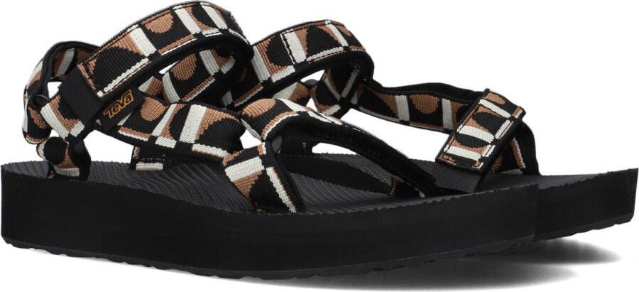 TEVA Zwarte Sandalen W Midform Universal