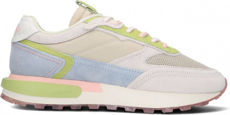 Hoff Kleurrijke Suède Damessneakers Multicolor Dames