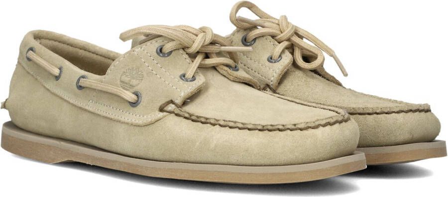 TIMBERLAND Mocassins Heren Classic Boat Heren Maat: 45 Materiaal: Suède Kleur: Beige
