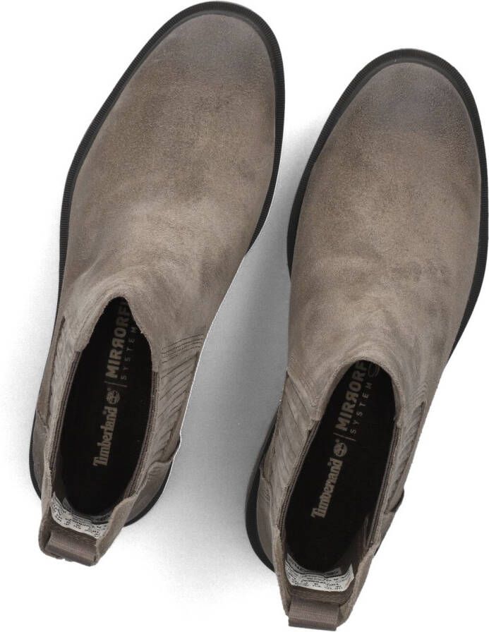 Timberland Taupe Chelsea Boots voor Stijlvolle Herfst Beige Dames