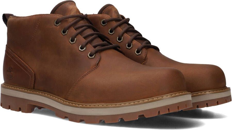 TIMBERLAND Veterboots Heren Britton Road Mid Lace Up Chukka Maat: 45 5 Materiaal: Leer Kleur: Bruin