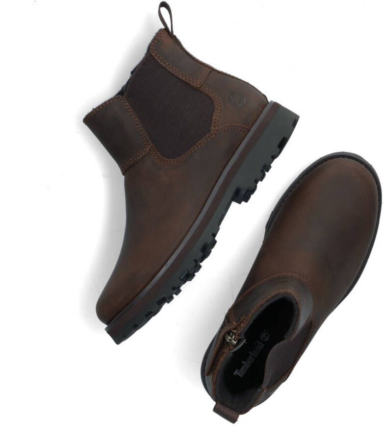 Timberland Leren Jongenslaars Geïnspireerd door Courma Guy en Courmayeur Valley Brown Dames